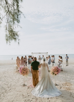 Joyce的slate沙滩婚礼
